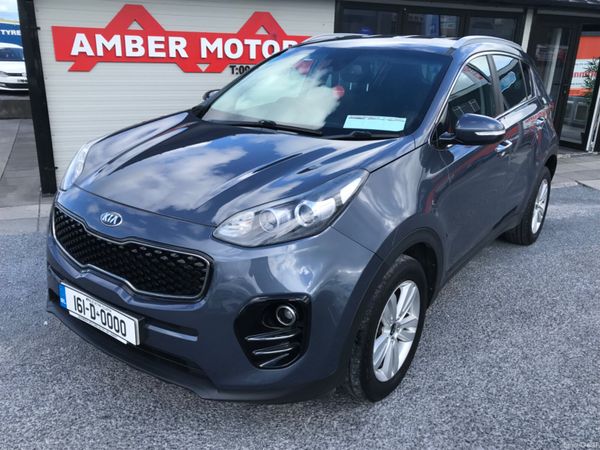 Kia Sportage SUV, Petrol, 2016, Blue