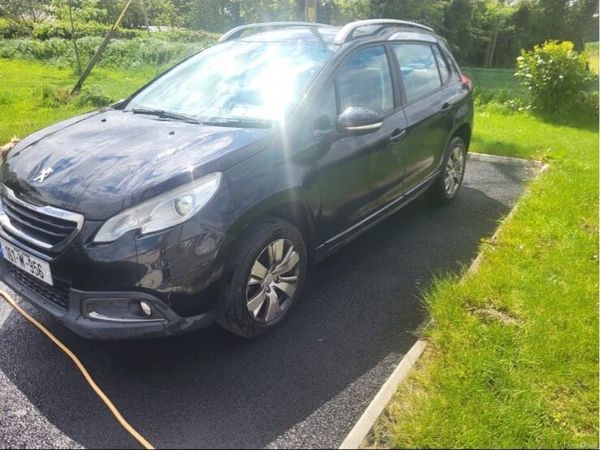 Peugeot 2008 SUV, Diesel, 2016, Black