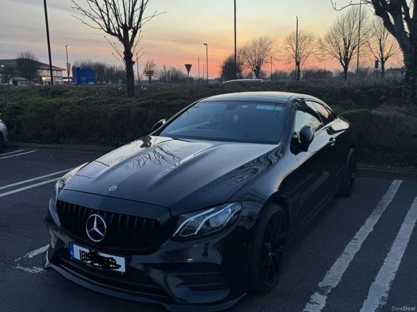 Mercedes-Benz E-Class Coupe, Diesel, 2018, Black