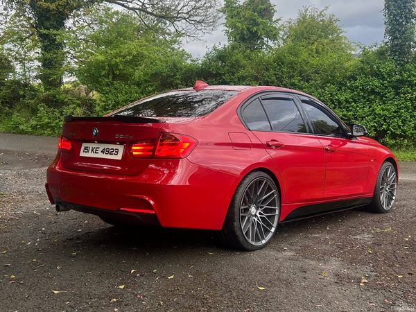 BMW 3-Series Saloon, Diesel, 2015, Red