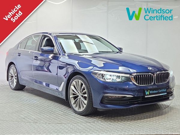 BMW 5-Series Saloon, Diesel, 2020, Blue