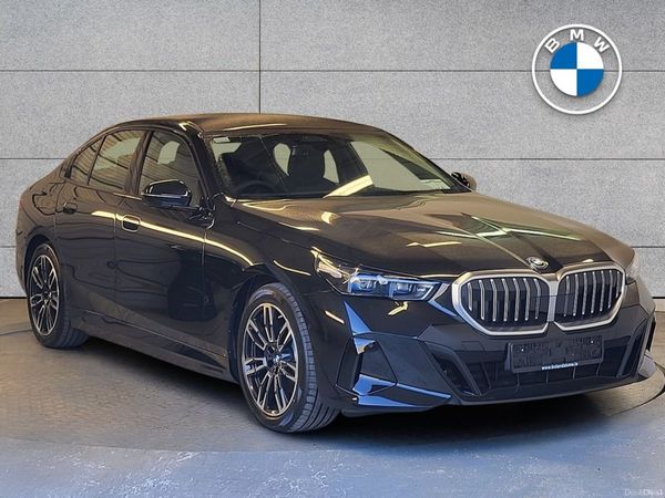 BMW 5-Series Saloon, Petrol Plug-in Hybrid, 2026, Black