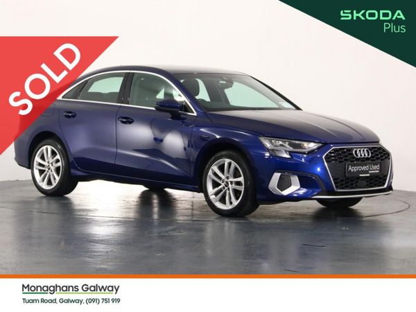 Audi A3 Saloon, Diesel, 2023, Blue