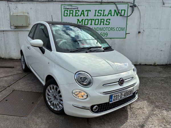 Fiat 500 Hatchback, Petrol, 2023, White