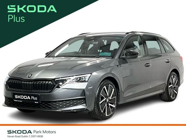 Skoda Octavia Estate, Petrol, 2025, Grey