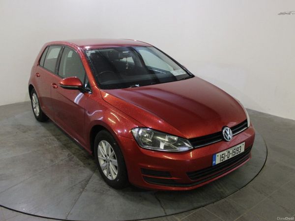 Volkswagen Golf Estate, Diesel, 2015, Red