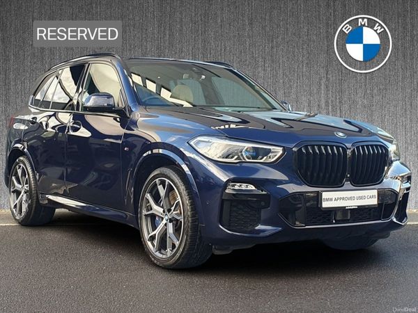 BMW X5 SUV, Petrol Plug-in Hybrid, 2021, Blue