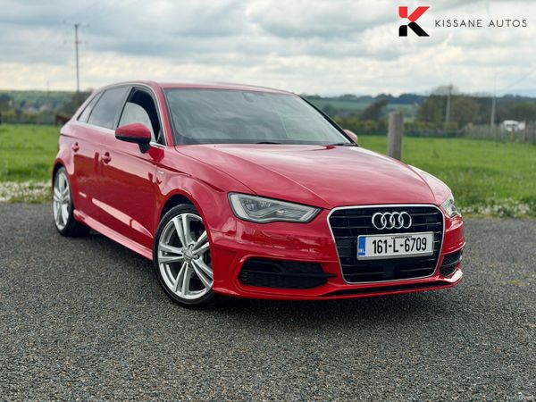 Audi A3 Hatchback, Petrol, 2016, Red