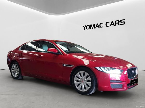 Jaguar XE Saloon, Diesel, 2015, Red