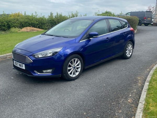 Ford Focus Hatchback, Diesel, 2017, Blue
