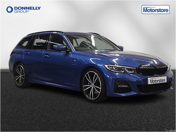 BMW 3-Series Estate, Diesel, 2019, Blue
