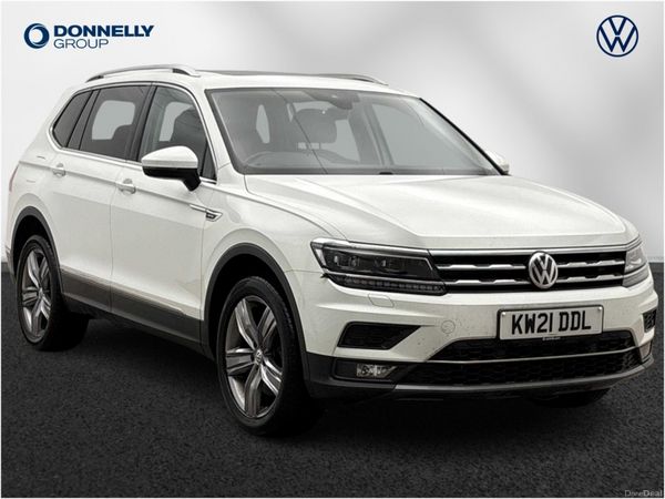 Volkswagen Tiguan Allspace Estate, Diesel, 2021, White