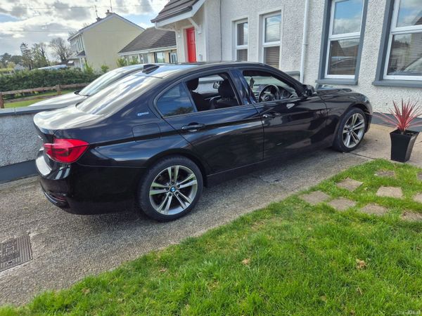 BMW 3-Series Saloon, Petrol Plug-in Hybrid, 2016, Black