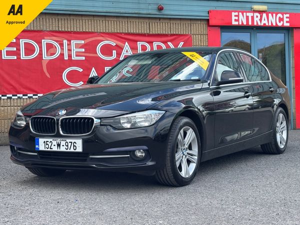 BMW 3-Series Saloon, Diesel, 2015, Black