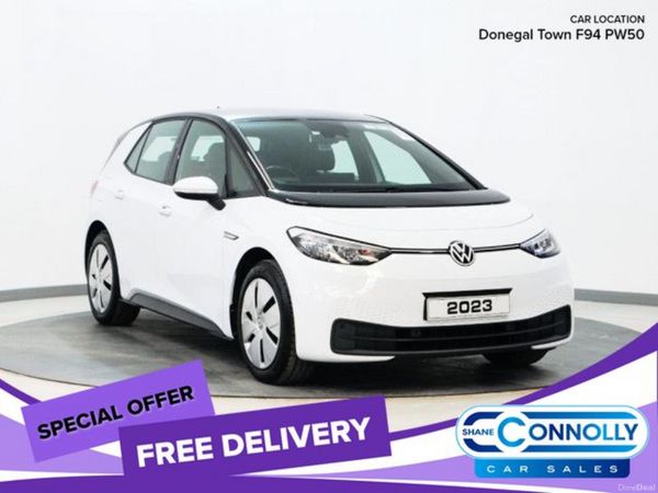 Volkswagen ID.3 Hatchback, Electric, 2023, White