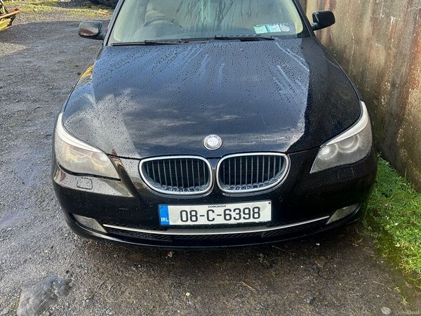 BMW 5-Series Saloon, Diesel, 2008, Black