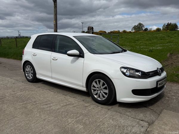 Volkswagen Golf Hatchback, Diesel, 2012, White