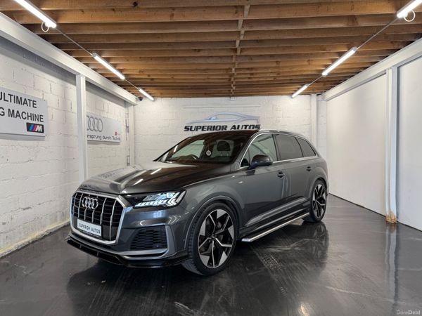 Audi Q7 SUV, Petrol Hybrid, 2021, Grey