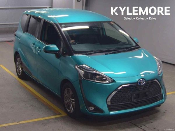 Toyota Sienta MPV, Petrol Hybrid, 2021, Green