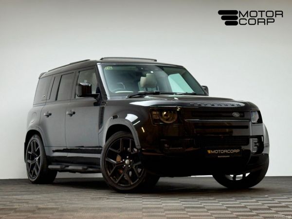 Land Rover Defender SUV, Petrol Plug-in Hybrid, 2022, Black
