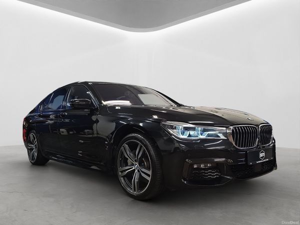 BMW 7-Series Saloon, Petrol Plug-in Hybrid, 2016, Black