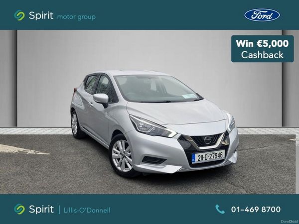 Nissan Micra Hatchback, Petrol, 2021, Grey
