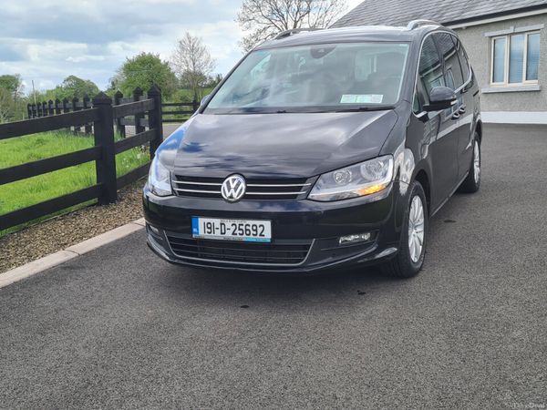 Volkswagen Sharan MPV, Diesel, 2019, Black