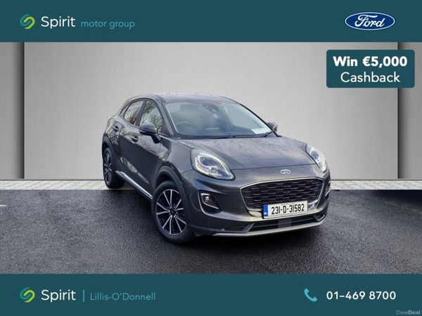 Ford Puma MPV, Petrol Hybrid, 2023, Grey