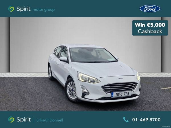 Ford Focus Hatchback, Petrol, 2020, White
