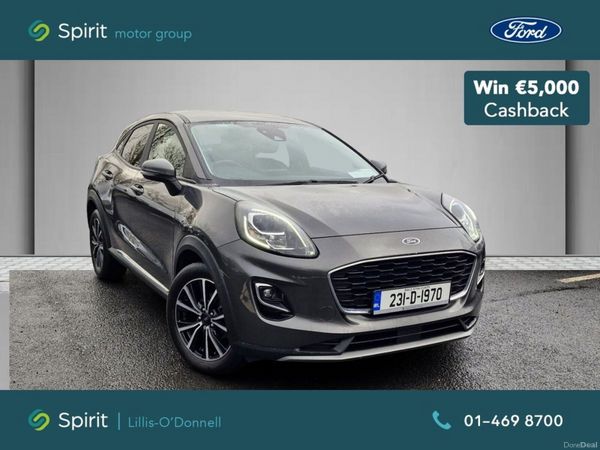 Ford Puma MPV, Petrol Hybrid, 2023, Grey
