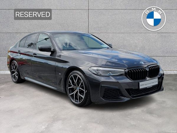 BMW 5-Series Saloon, Diesel, 2021, Grey