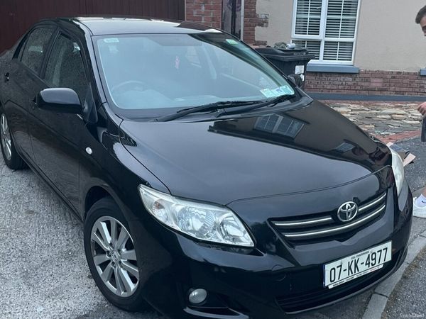 Toyota Corolla Saloon, Petrol, 2007, Black