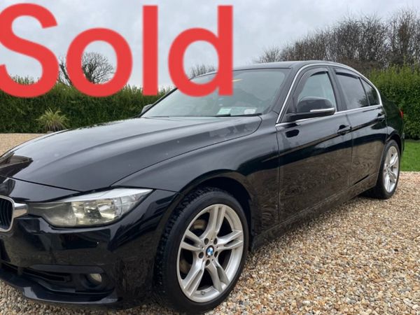 BMW 3-Series Saloon, Diesel, 2017, Black