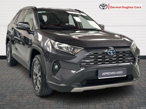 Toyota RAV4 SUV, Petrol Hybrid, 2023, Grey