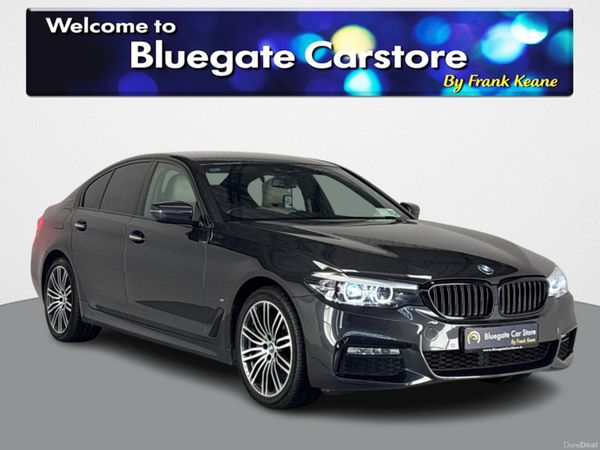 BMW 5-Series Saloon, Petrol Plug-in Hybrid, 2017, Grey