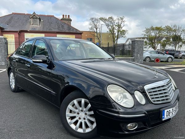 Mercedes-Benz E-Class Saloon, Petrol, 2008, Black