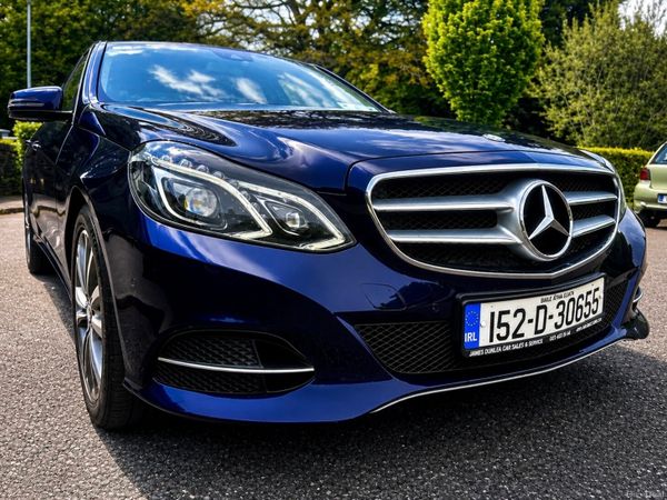 Mercedes-Benz E-Class Saloon, Diesel, 2015, Blue