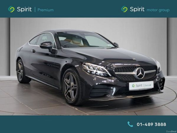 Mercedes-Benz C-Class Coupe, Petrol, 2019, Grey