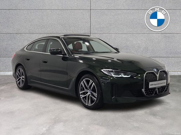 BMW i4 Hatchback, Electric, 2024, Green