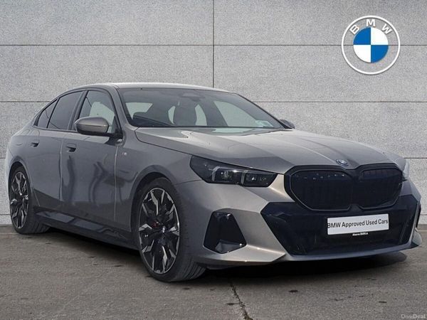 BMW 5-Series Saloon, Petrol Plug-in Hybrid, 2025, Grey