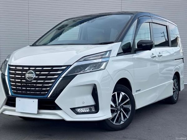Nissan Serena MPV, Petrol Hybrid, 2020, White