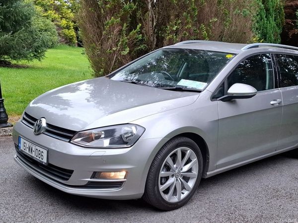 Volkswagen Golf Estate, Diesel, 2015, Silver