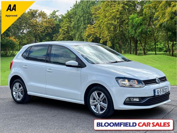 Volkswagen Polo Hatchback, Petrol, 2016, White