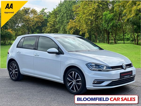 Volkswagen Golf Hatchback, Petrol, 2018, White