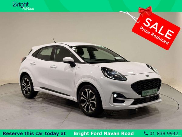 Ford Puma MPV, Petrol Hybrid, 2024, White