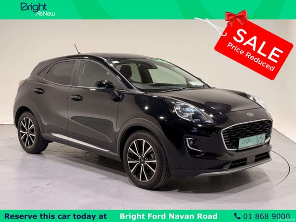 Ford Puma MPV, Petrol Hybrid, 2024, Black