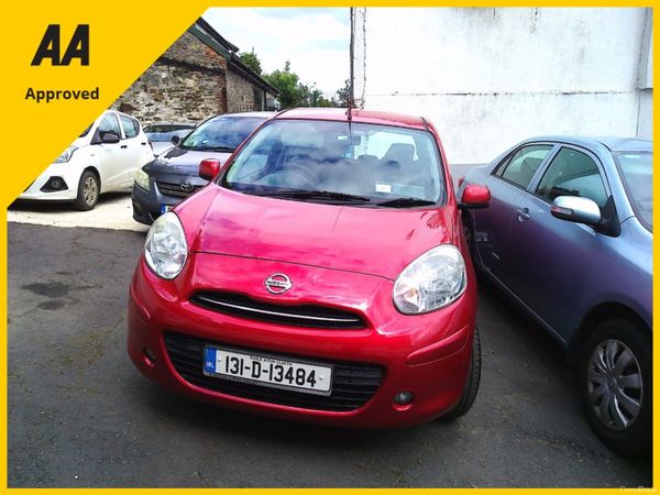 Nissan Micra Hatchback, Petrol, 2013, Red