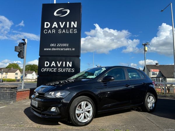 Volkswagen Polo Hatchback, Petrol, 2018, Black
