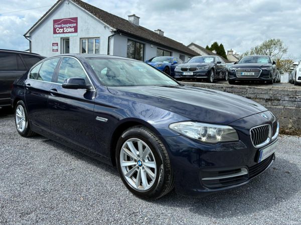 BMW 5-Series Saloon, Diesel, 2015, Blue