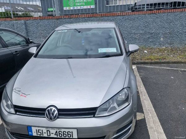 Volkswagen Golf Hatchback, Diesel, 2015, Silver